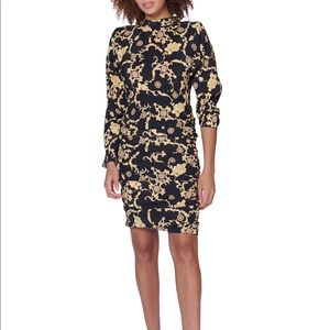 COPY - Veronica Beard Amile Silk Long-sleeve Dress Sz: 4